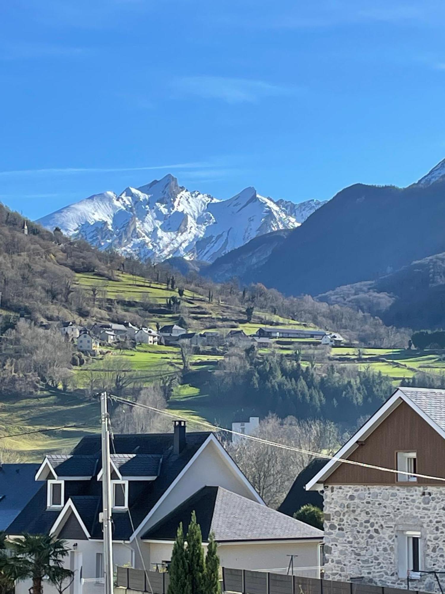 Appartement Cocoon Avec Jardin Et Vue Montagne Laruns Zewnętrze zdjęcie