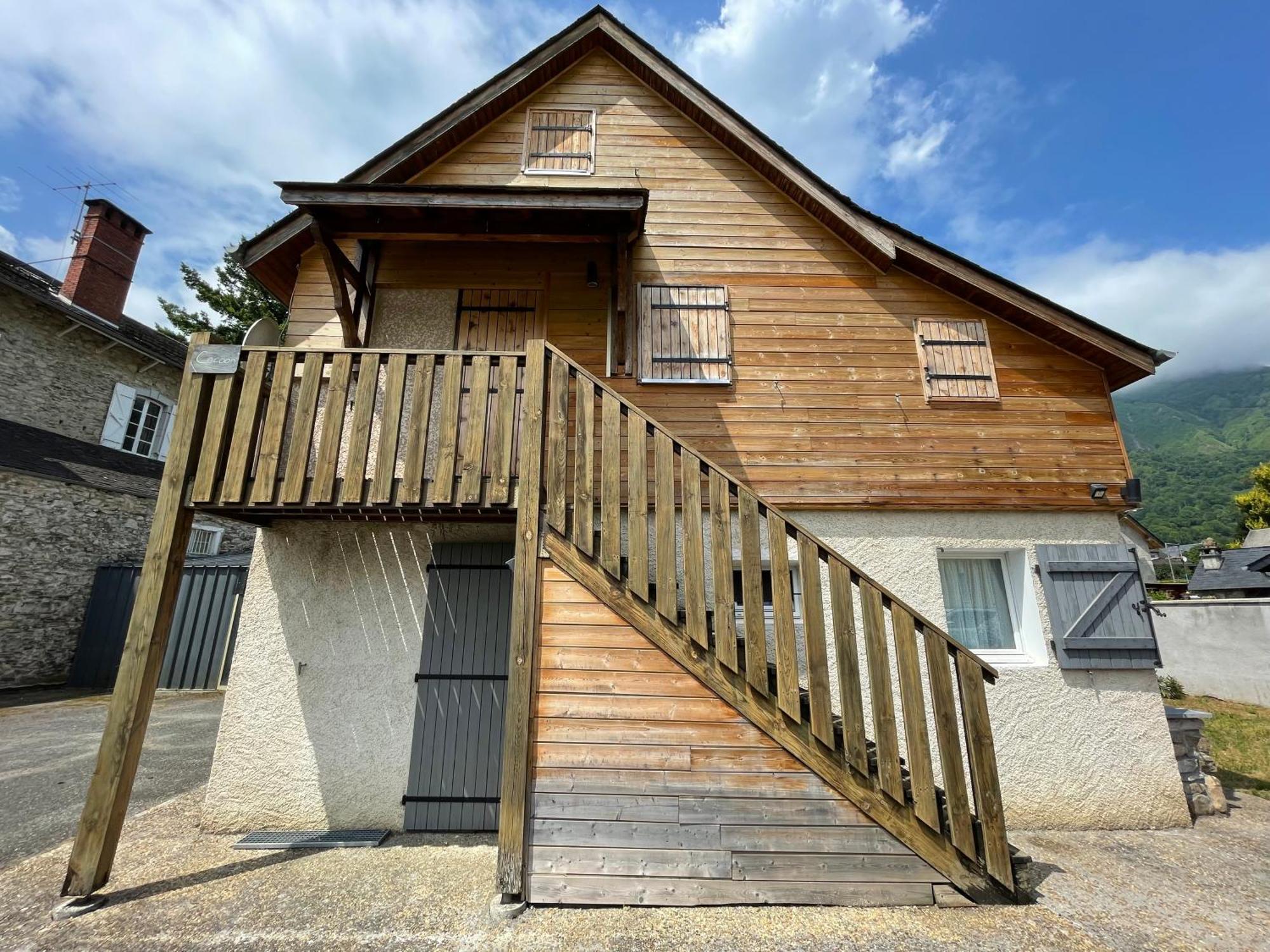 Appartement Cocoon Avec Jardin Et Vue Montagne Laruns Zewnętrze zdjęcie