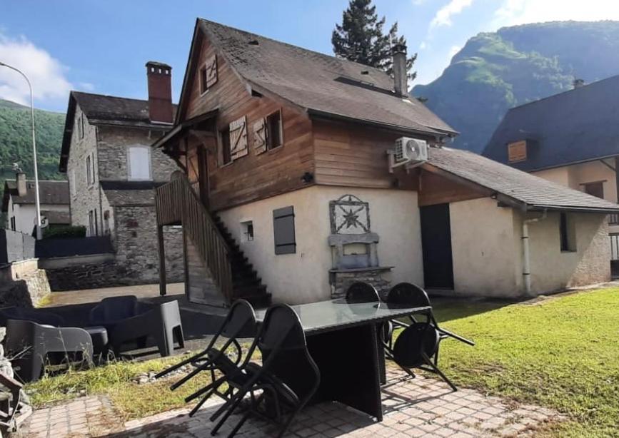 Appartement Cocoon Avec Jardin Et Vue Montagne Laruns Zewnętrze zdjęcie